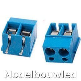 2 Pins Screw Terminal Block