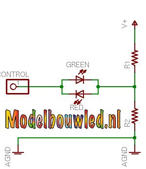 Aansluiting Bipolare led