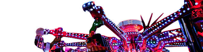Looplicht voor kermis miniatuur
