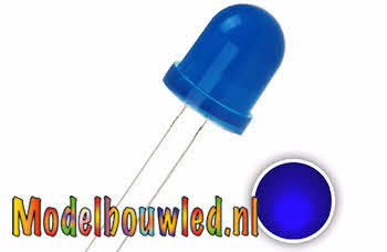 Led 8 mm Blauw