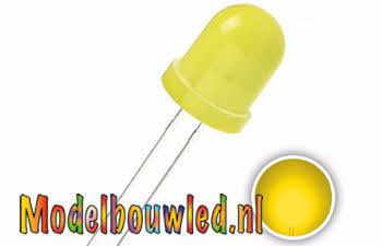 Led 8 MM Geel