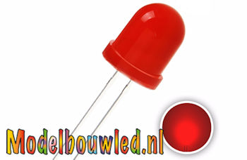 Led 10 mm Rood