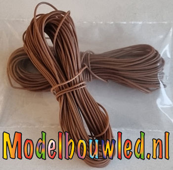 Draad 30 AWG Bruin 5 Meter