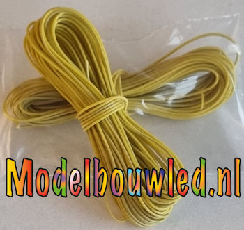 Draad 30 AWG Geel 5 Meter