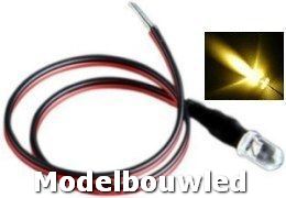 3 mm Led Warm Wit Helder Bedraad 12 Volt