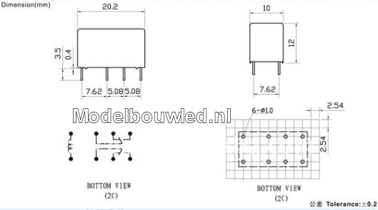 Sheet Relais 12 volt