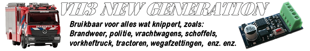 Hulpdiensten verlichting VH3 new generation