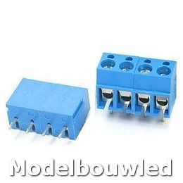 4 Pins Screw Terminal Block