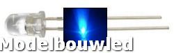 5 mm led blauw blue clear modelbouw