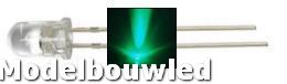 5 mm led clear groen green modelbouw