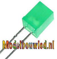 Led vierkant groen