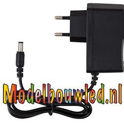 Voeding 5 Volt DC 12W 1A met Stekker