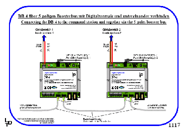 LDT DB-4 aansluit voorbeeld  gebouwd