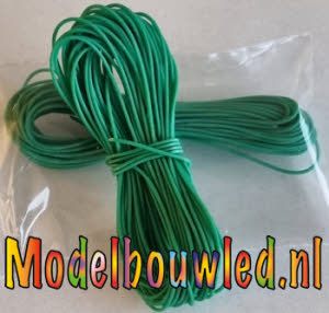 Draad 30 AWG Groen 5 Meter