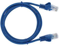STP Kabel 1 meter blauw