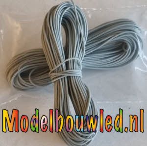 Draad 30 AWG Grijs 5 Meter