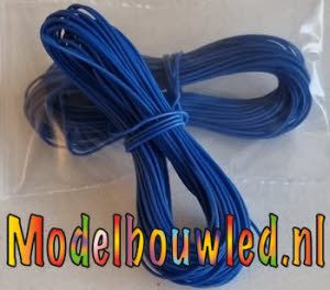 Draad 30 AWG Blauw 5 Meter