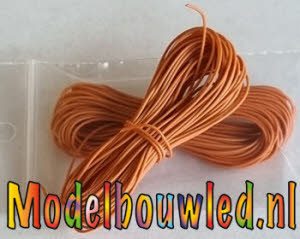 Draad 30 AWG Oranje 5 Meter