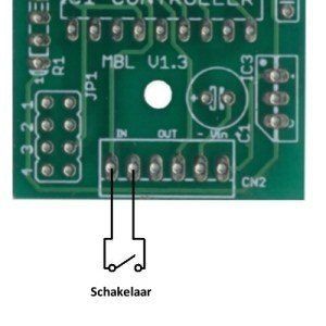 model bouw led schakelaar