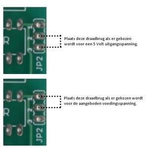 modelbouw led spannings keuze